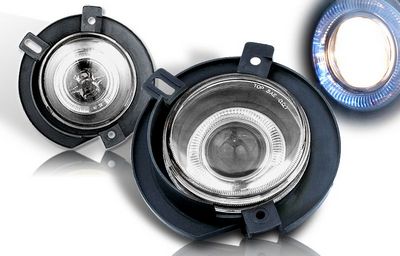 Ford Explorer 2002-2005 Smoked Halo Projector Fog Lights