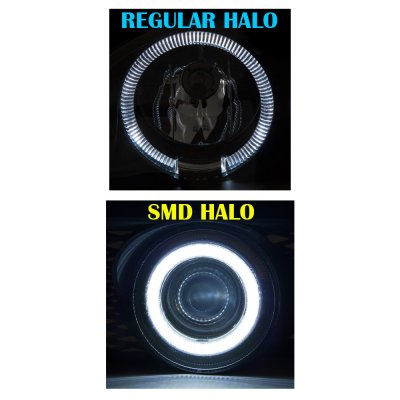Dodge Ram 2002-2008 SMD LED Halo Projector Fog Lights
