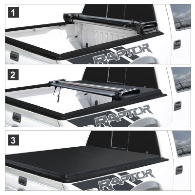 Chevy Silverado 1500 2014-2018 Tonneau Bed Cover Soft 4-Fold