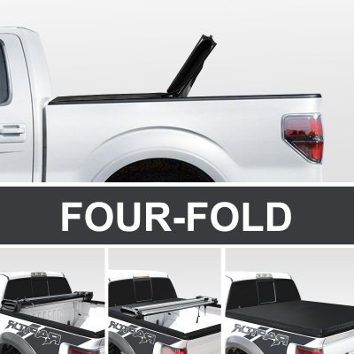 Chevy Silverado 1500 2014-2018 Tonneau Bed Cover Soft 4-Fold