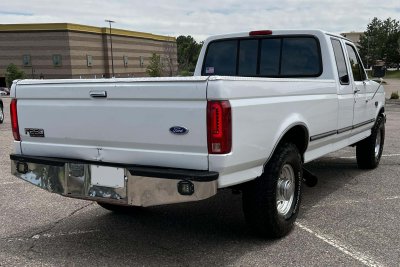 Ford F150 1989-1996 Red Tube LED Tail Lights