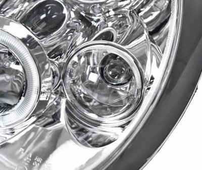 Mini Cooper 2002-2005 Clear Halo Projector Headlights