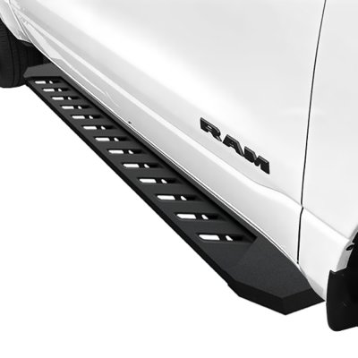 Ford F150 SuperCrew 2015-2020 Black Nerf Bars 7 inch