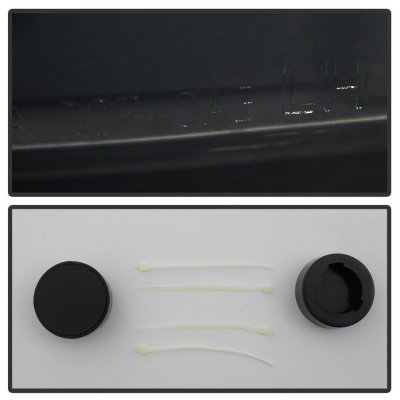 Chevy Silverado 3500HD 2007-2014 Black Smoked LED Tail Lights