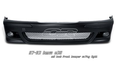 BMW E39 5 Series 1997-2003 M5 Style Front Bumper with Fog Lights