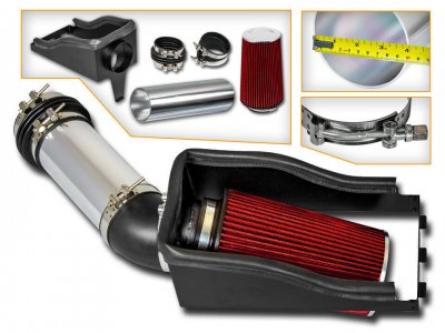 Ford Excursion 1999-2003 Cold Air Intake with Red Air Filter