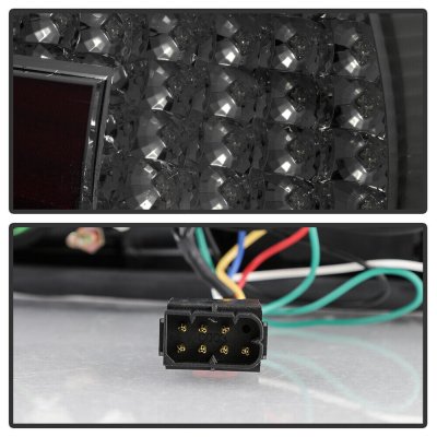 BMW E38 7 Series 1995-2001 Smoked LED Tail Lights
