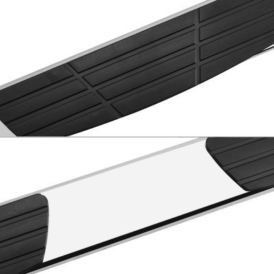 GMC Sierra 1500 Extended Cab 2007-2013 Stainless Steel Running Boards 6 inch