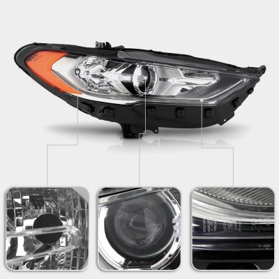 Ford Fusion 2017-2020 Projector Headlights DRL