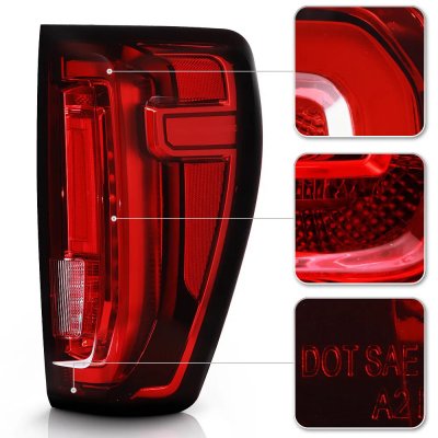 GMC Sierra 2019-2023 Right Passenger Side Full LED Tail Lights