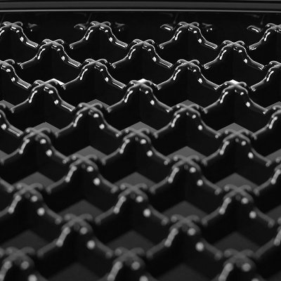 Dodge Ram 3500 2003-2005 Black Mesh Grille