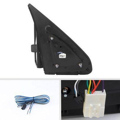 Toyota Tundra 2007-2013 Smoked LED Signal Towing Mirrors Power Heated