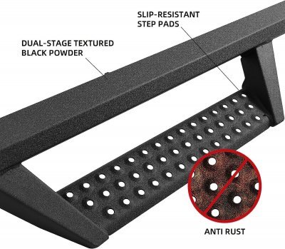 Dodge Ram 2500 Regular Cab 2003-2009 Nerf Bars Drop Step Pro