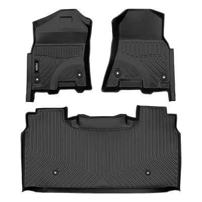 Dodge Ram 1500 Crew 2019-2024 Floor Liners Rubber