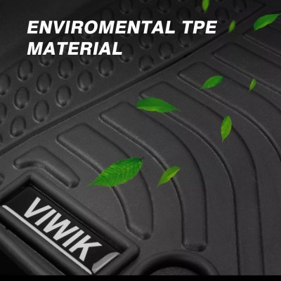 Dodge Ram 1500 Crew 2019-2024 Floor Liners Rubber