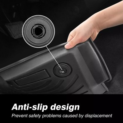 Dodge Ram 1500 Crew 2019-2024 Floor Liners Rubber