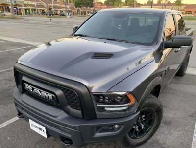 Dodge Ram 2009-2018 HD Black Projector Headlights LED DRL Dynamic Signal Activation