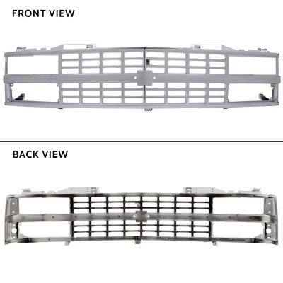Chevy Suburban 1992-1993 Chrome Replacement Grille