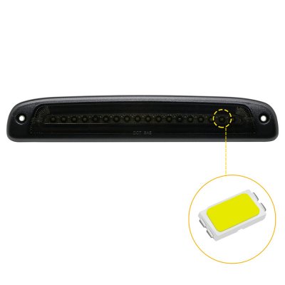 Dodge Dakota 2005-2011 Smoked Full LED Third Brake Light