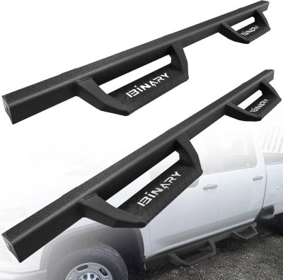 Toyota Tundra CrewMax 2022-2026 Black Nerf Bars