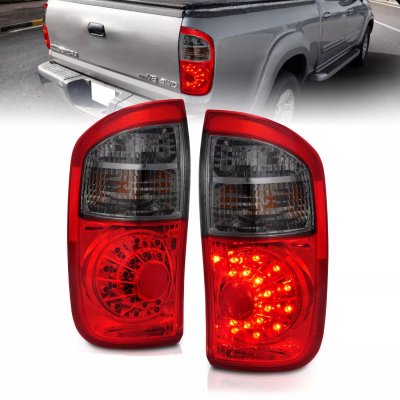 Toyota Tundra Double Cab 2004-2006 LED Tail Lights Red and Smoked