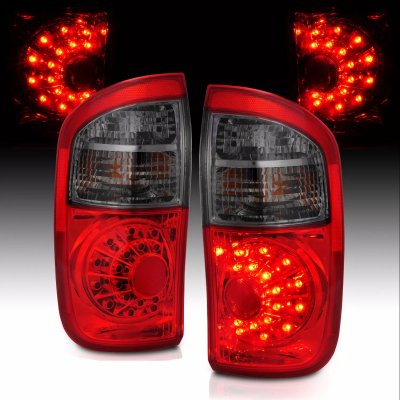 Toyota Tundra Double Cab 2004-2006 LED Tail Lights Red and Smoked