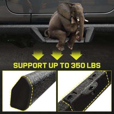 Jeep Wrangler JL 2-Door 2018-2026 Black Nerf Bars