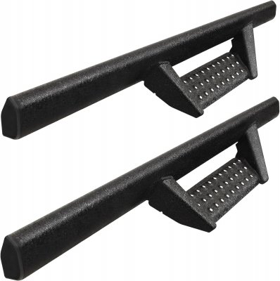 Jeep Wrangler JL 2-Door 2018-2026 Black Nerf Bars