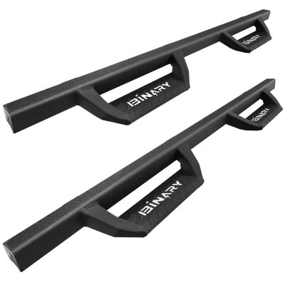 Nissan Titan Crew Cab 2004-2015 Black Nerf Bars