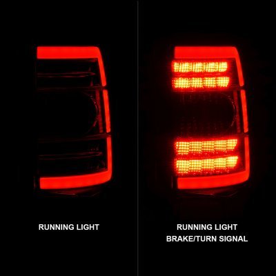 Chevy Suburban 2000-2006 Black LED Tail Lights