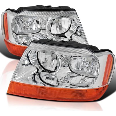 Jeep Grand Cherokee 1999-2004 Laredo Style Headlights