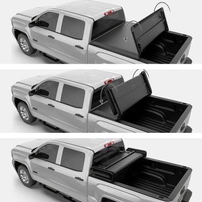 Dodge Ram 1500 Regular Cab 2002-2008 Tonneau Cover Soft 3-Fold