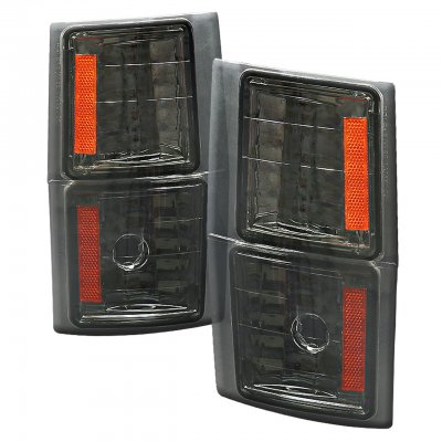 Chevy 2500 Pickup 1994-1998 Smoked Corner Lights