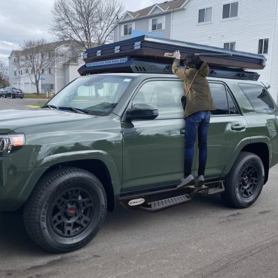 Toyota 4Runner 2025-2026 Nerf Bars Side Step Off Road