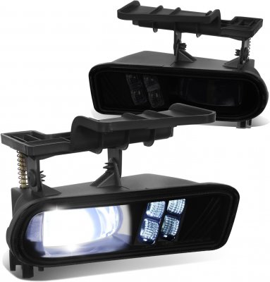 Chevy Tahoe 2000-2006 Smoked LED Projector Fog Lights