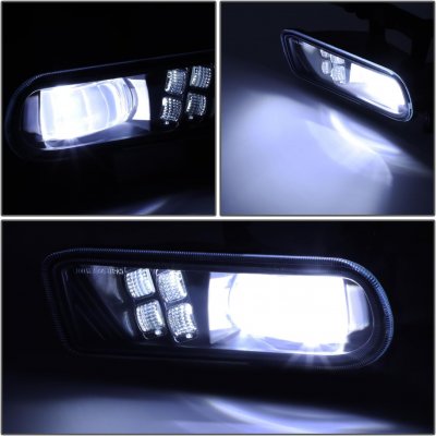 Chevy Tahoe 2000-2006 Smoked LED Projector Fog Lights