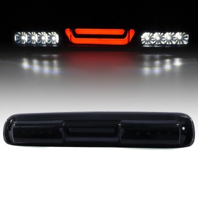 Chevy Silverado 1500HD 2001-2006 Black Smoked LED Third Brake Light