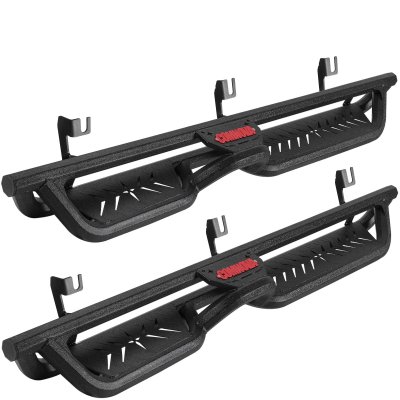 Jeep Wrangler JK 4-Door 2007-2018 New Black Nerf Bars Off Road