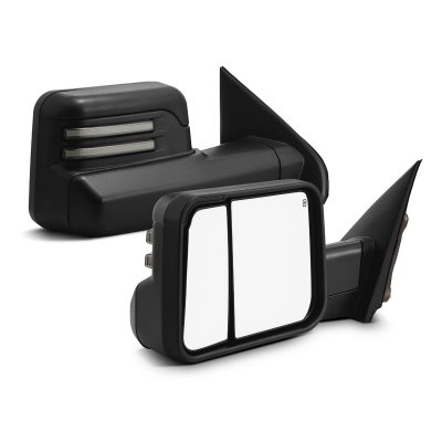 Chevy Silverado 3500HD 2015-2019 New Tow Mirrors Switchback LED DRL Sequential Signal