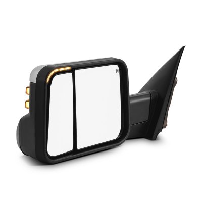 Chevy Silverado 3500HD 2015-2019 New Chrome Tow Mirrors Switchback LED DRL Sequential Signal