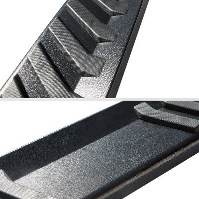 Ford F550 SuperCab 2023-2027 Running Boards Step Black 6 Inch