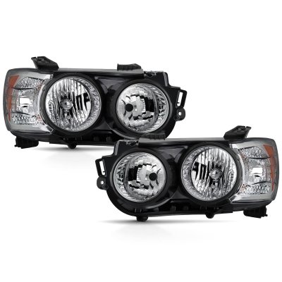 Chevy Sonic 2012-2016 Black Headlights