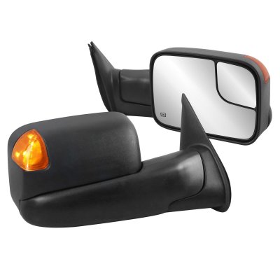Toyota Tacoma 2005-2015 Towing Mirrors Power Heated Towing Mirrors Signal Lights Amber
