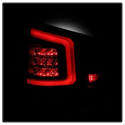 GMC Sonoma 1994-2004 Black Smoked Tube LED Tail Lights