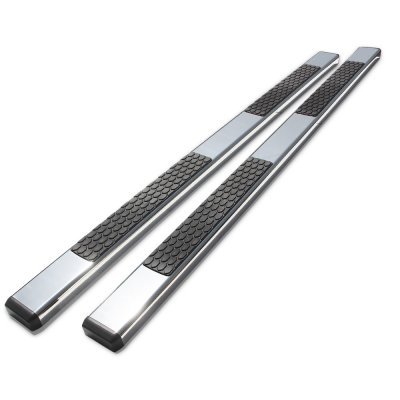 Dodge Ram 4500 Crew Cab 2011-2018 Running Boards Hex Steps Stainless 5 Inch