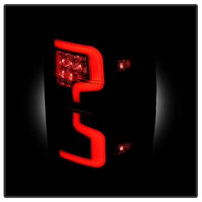 Ford Ranger 2001-2011 Black LED Tube Tail Lights