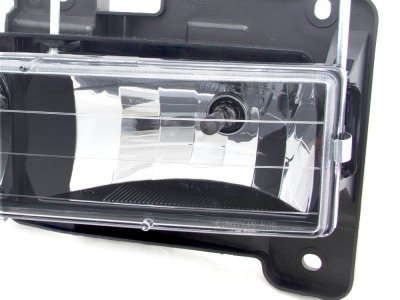 Chevy Suburban 1994-1999 Black Front Grill and Headlights Set