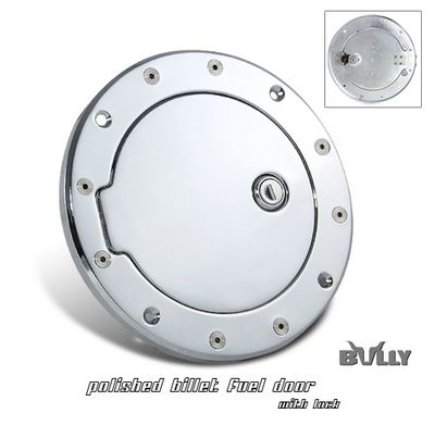 Jeep Wranger 1997-2006 Bully Chrome Fuel Door with Lock