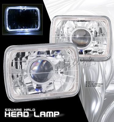 Mazda RX7 1986-1991 7 Inch Halo Sealed Beam Projector Headlight Conversion