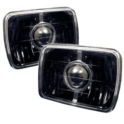 Ford F100 1978-1983 Black Sealed Beam Projector Headlight Conversion